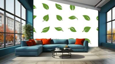 leafs green Wall mural