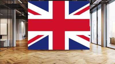 UK flag Wall mural