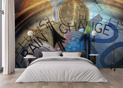 Fair weather currency Wall mural