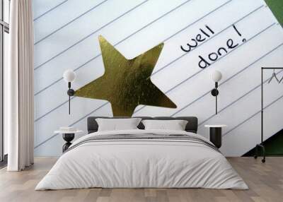 gold star 2 Wall mural