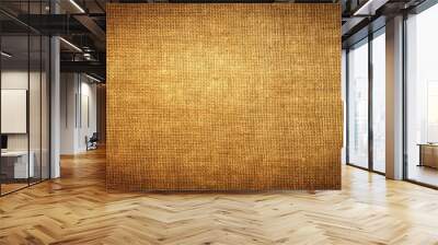 Abstract brown canvas background texture for design projects Wall mural