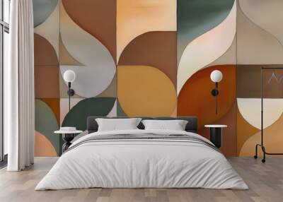 abstract background illustration Wall mural