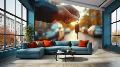 Buy and sell cars Wall mural