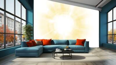 overlays, overlay, light transition, effects sunlight, lens flare, light leaks. high-quality stock p Wall mural