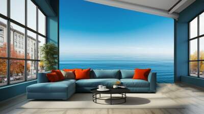 Blue Baltic sea. Wall mural