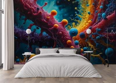 life of DNA Wall mural