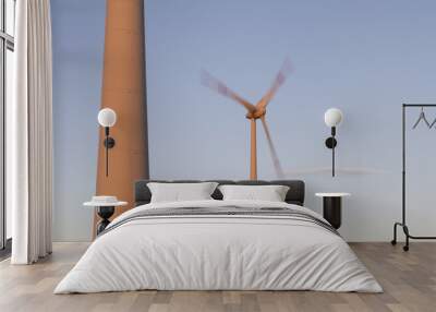 wind turbines Wall mural