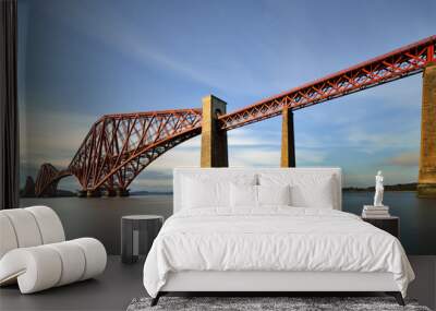 The  Forth Bridge Edinburgh, Scotland  Wall mural