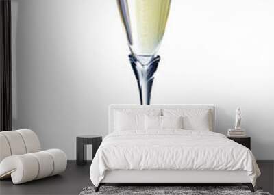 a glass of champagne Wall mural