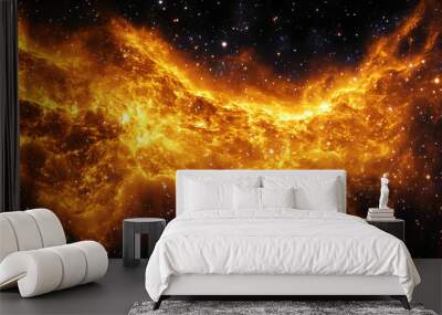 Cosmic Nebula Starry Sky Galaxy Space Exploration Astronomy Wall mural