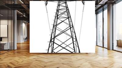 Power transmission pylon Wall mural