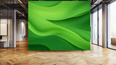 Abstract Organic Green Wallpaper Background Wall mural