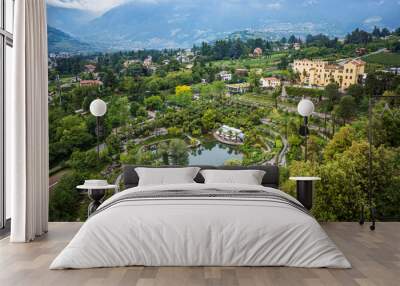 meran merano south tyrol landscape, italy Wall mural