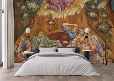 jesus praying in gethsemani Wall mural