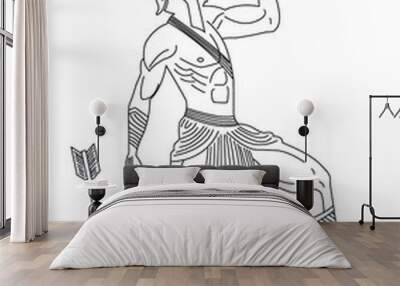 achilles Wall mural