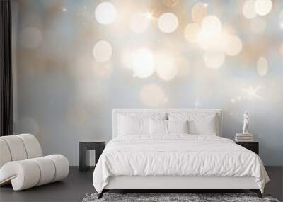 Glittering colourful party background. Concept for holiday, celebration, New Year's Eve Wall mural