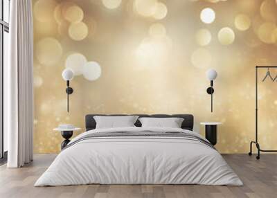 Glittering colourful party background. Concept for holiday, celebration, New Year's Eve Wall mural