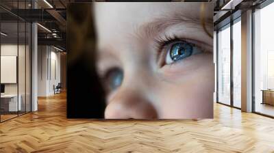 A child's eyes Wall mural