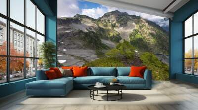 Pacific North West Mountains Shuksan Wall mural