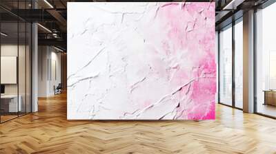 Plaster background with abstract highlighted in black and copy space Wall mural