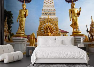 The buddha statue Wall mural