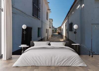 street of a town in southern Spain Wall mural