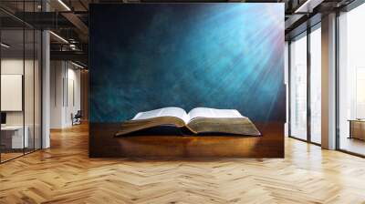 Open Bible Wall mural