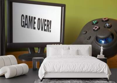 game over Wall mural