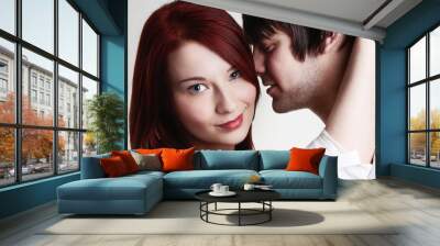 boyfriend and girlfriend Wall mural