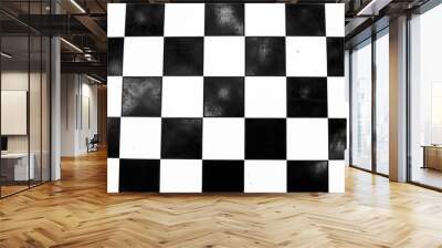 Outdoor checker board Wall mural