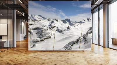 Les Alpes Wall mural