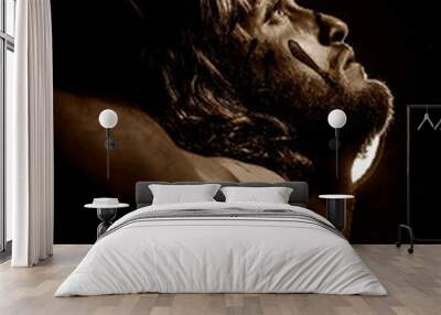 Jesus Christ crucified Wall mural