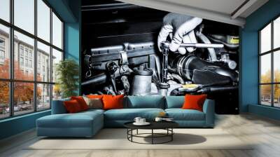 mechanical workshop Wall mural