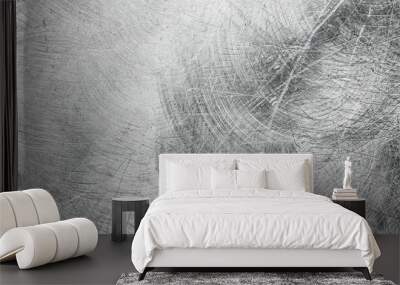 abstract metal background - banner  Wall mural