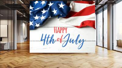 Happy 4th of July - Independence Day Wall mural