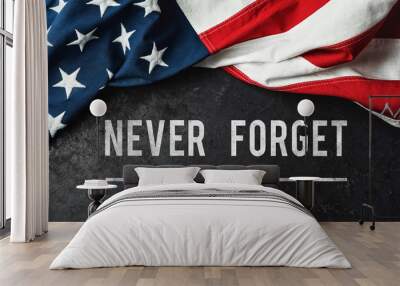 Patriot Day - Never Forget Wall mural