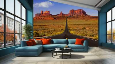 Monument Valley road Wall mural