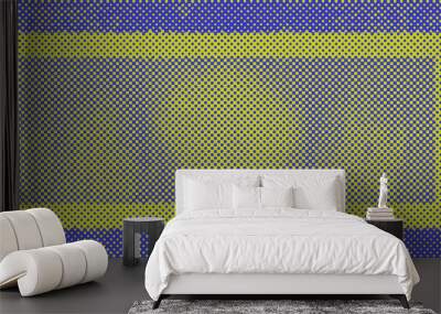 Abstract halftone grunge background image. Wall mural