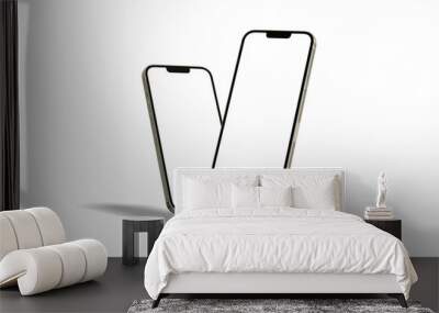 Phone Mockup Wall mural