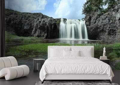 Cascade de Veyrines Cantal Wall mural