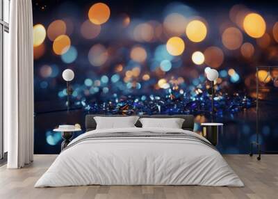 image of a bright background blurred and with neon tones Wall mural