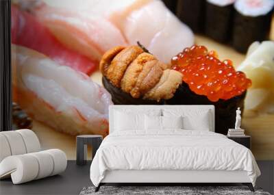 sashimi plate Wall mural