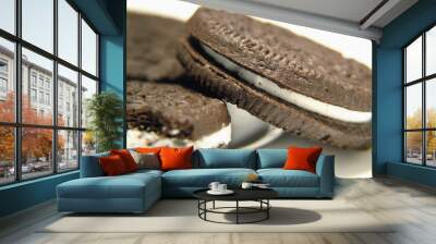 chocolate sandwich cookies 2 Wall mural