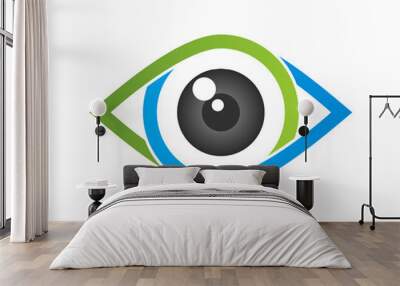 eye care focus Wall mural