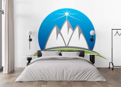 Star Mountain Wall mural