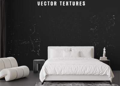 Grunge vector texture set. Retro textures collection. Vintage texture. Dark texture. Old style sharpen decoration. Old texture.  Wall mural