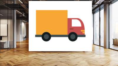 delivery or cargo truck icon image vector illustration design  Wall mural