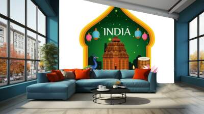 India national monument building architecture Wall mural