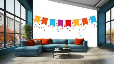 party banner icon Wall mural