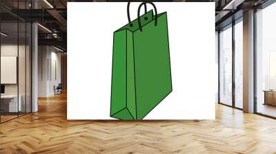 shopping retail sale store cartoon Wall mural